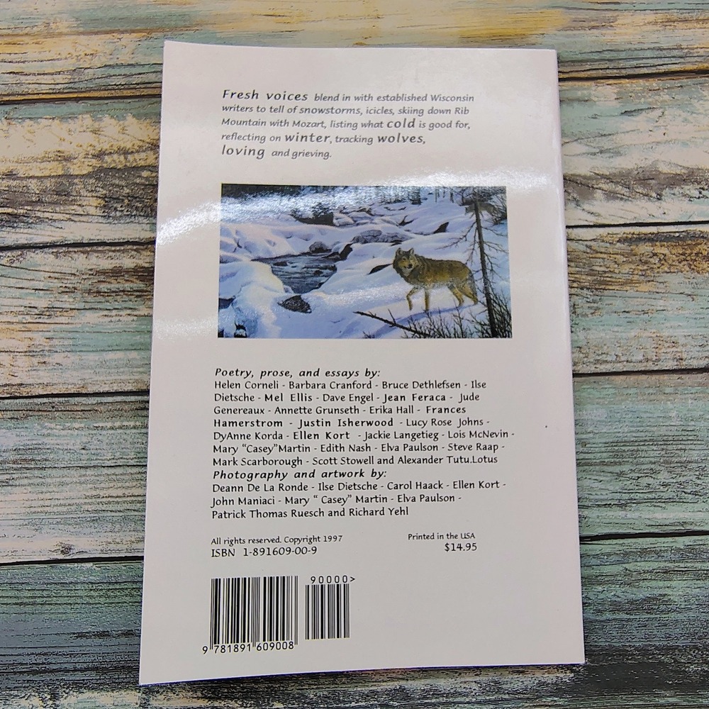 The Poetry of Cold A Collection of writings winter wolves love Softcover Book - Picture 4 of 16